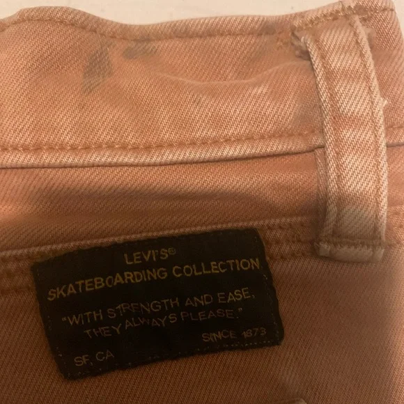 Levi's Men's Straight Jeans in Brown - Picture 8 of 14